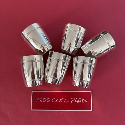 Silver metal timpani 5cm - ht, 7.5cm
