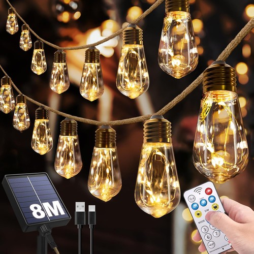 Solar bulbs light - solar, string