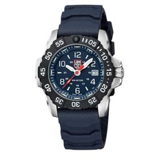 Luminox Men's Watch Navy Seal Swiss Quartz Rotating Bezel Blue Strap XS.3253.CB