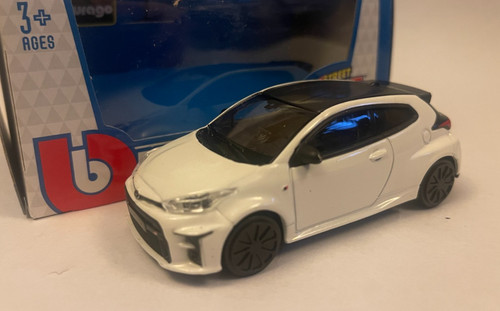 Toyota yaris white by - toyota,