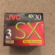JVC SX 30 Minute VHSC VHS-C Compact Camcorder Video Tape Cassettes 