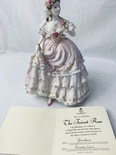 Royal Worcester Figurine The Fairest Rose Limited Edition + Certificate