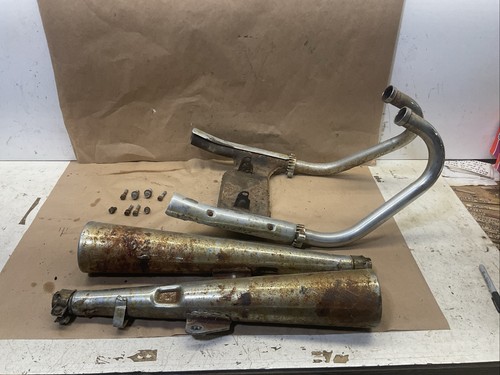 Suzuki 250 exhaust - suzuki, gs