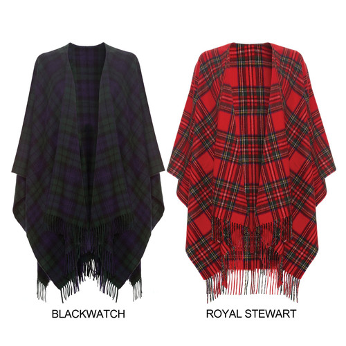 Womens 100 cashmere ruana - womens,
