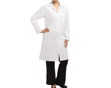 Unisex White Lab Coat Hospital Doctor Laboratory Medical Uniform UK Food COAT