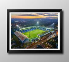 Oldham Athletic Gifts, Boundary Park Stadium Framed Print Football Ground Club