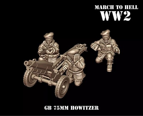 15mm british airborne 75mm - 15mm,