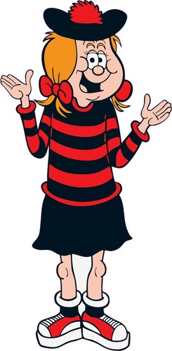 Minnie the minx - minnie, wall