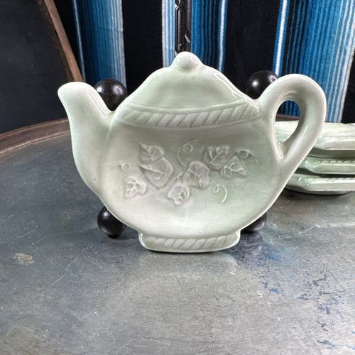 Mint green ivy tea - ivy, bag