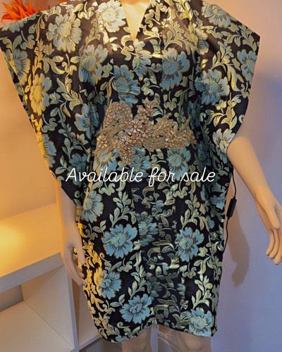 Original damask material.