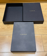 Genuine Original Faberge Necklace Pendant Extra Large Presentation Box Case