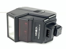 Minolta Program 2800 AF Hot Shoe Mount Flash Vintage Powerful Flash Tested