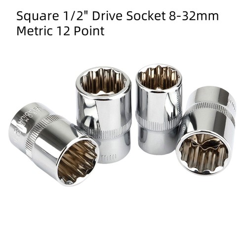 Square drive socket - 1/2",