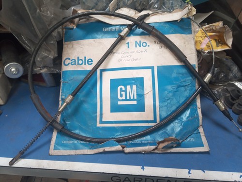 Nos genuine handbrake cable - nos,