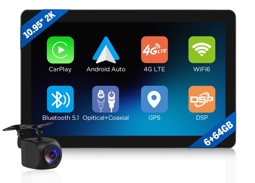 Android din radio wireless - 1,