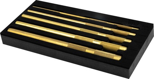 Piece brass punch set - 5-piece,