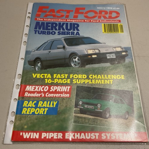 Fast ford magazine vintage - magazine,