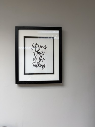 Black white framed - black,