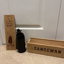 Vintage 1960’s Wade Black Decanter/Called The Don Decanter. Sandeman With Box