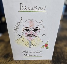 Charles Bronson Hand Drawn