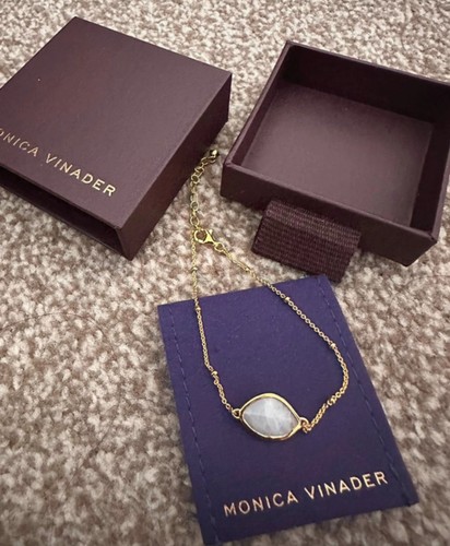 Monica vinader gold tone - monica,