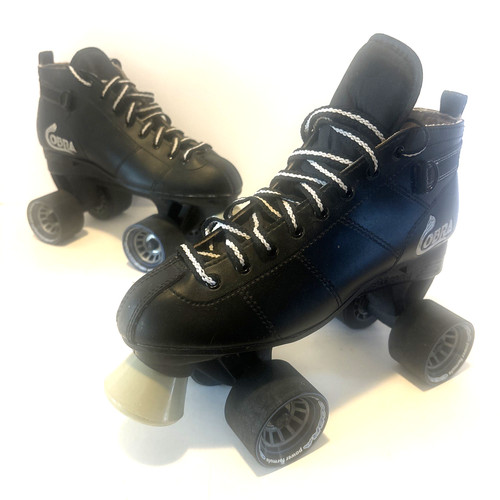Cobra quad roller skates - skates, black