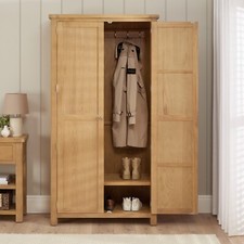 Coat Shoe Cupboard Marbury Oak