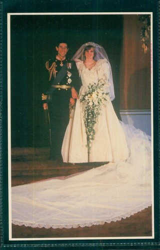 Royalty postcard charles and - postcard,