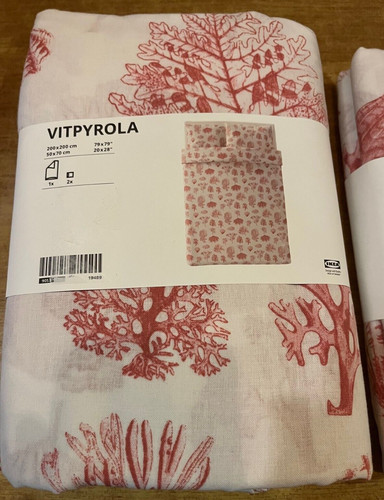 Ikea vitpyrola double duvet - vitpyrola,