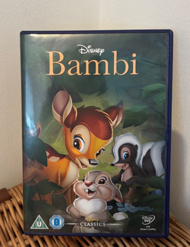 Bambi dvd disney like new - dvd,