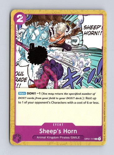 Sheep horn op01 117 c - horn, op01-117