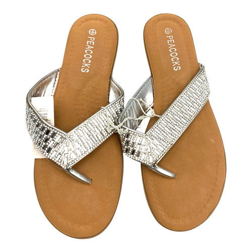 Peacocks dimante flip flop - peacocks,