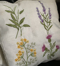 Cushion Cover Scottish Flowers