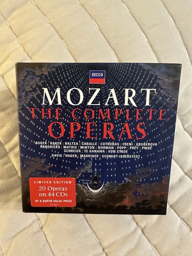 Mozart the complete operas - mozart,