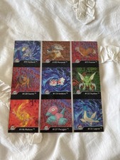 1999 Series One holographic (Uncut) Pokemon Card Sheet