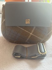 House of Tweed Tartan Plaid Crossbody Bag