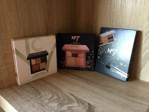 No7 face and eye - 3x, palettes-