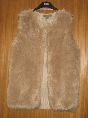 Primark gilet blonde faux - blonde, fur