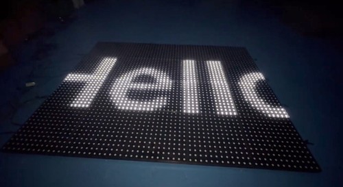 5ft 8ft led video - ~6.5ft,
