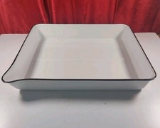 Large Vintage Enamel