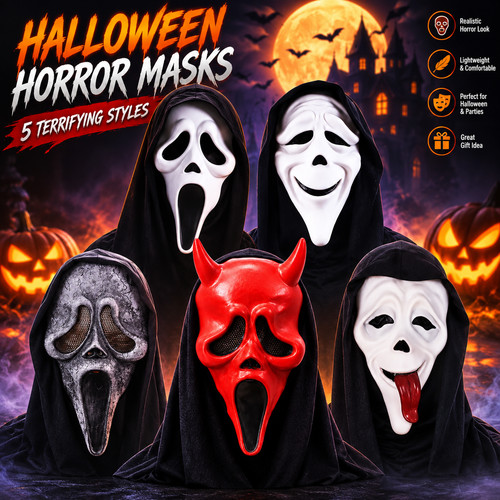 Halloween horror mask - 🔥,