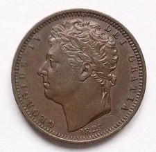 1828 George IV Half Farthing