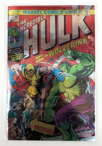 Incredible hulk 181 - hulk, facsimile