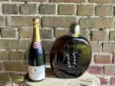 VINTAGE FRENCH FACTICE HUGE PERFUME DUMMY BOTTLE  LEONARD HOMME 30cmH x 23 cmW