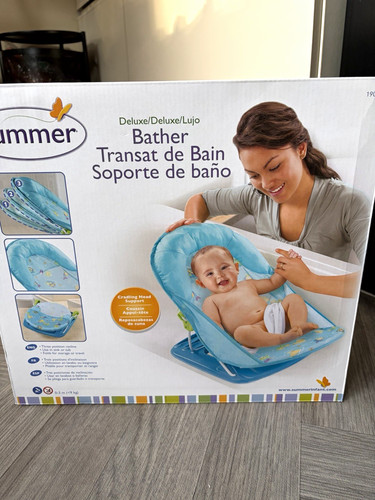Summer deluxe baby bather bath - deluxe,