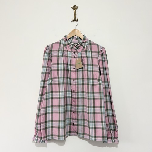 Boden tartan cotton - cotton, neck