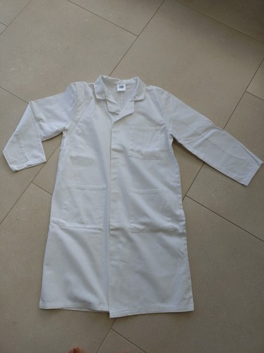 Unicol white lab coat - , size
