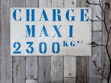 Large Hand Painted Wooden