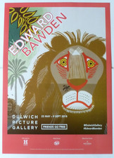 EDWARD BAWDEN Dulwich Picture Gallery   2018 ART EXHIBITION POSTER