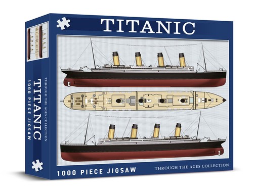 Titanic 1000 piece jigsaw - piece,
